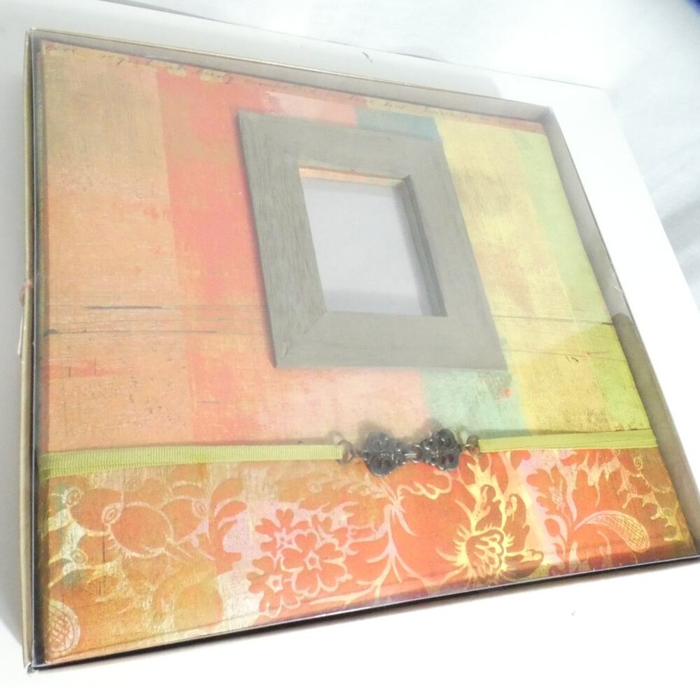 K&Company 12x12 Sublime Wood Scrapbook Photo Album New